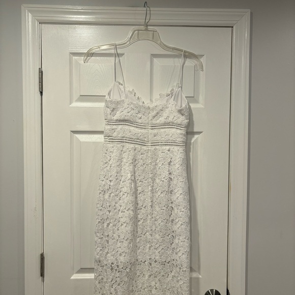 BHLDN Alessa Midi Dress Bridal size 8 - Picture 5 of 10